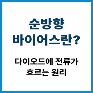 순방향 바이어스란?