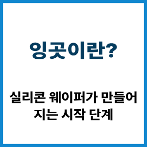 잉곳이란?