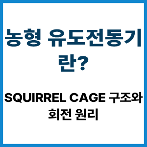 농형 유도전동기란?